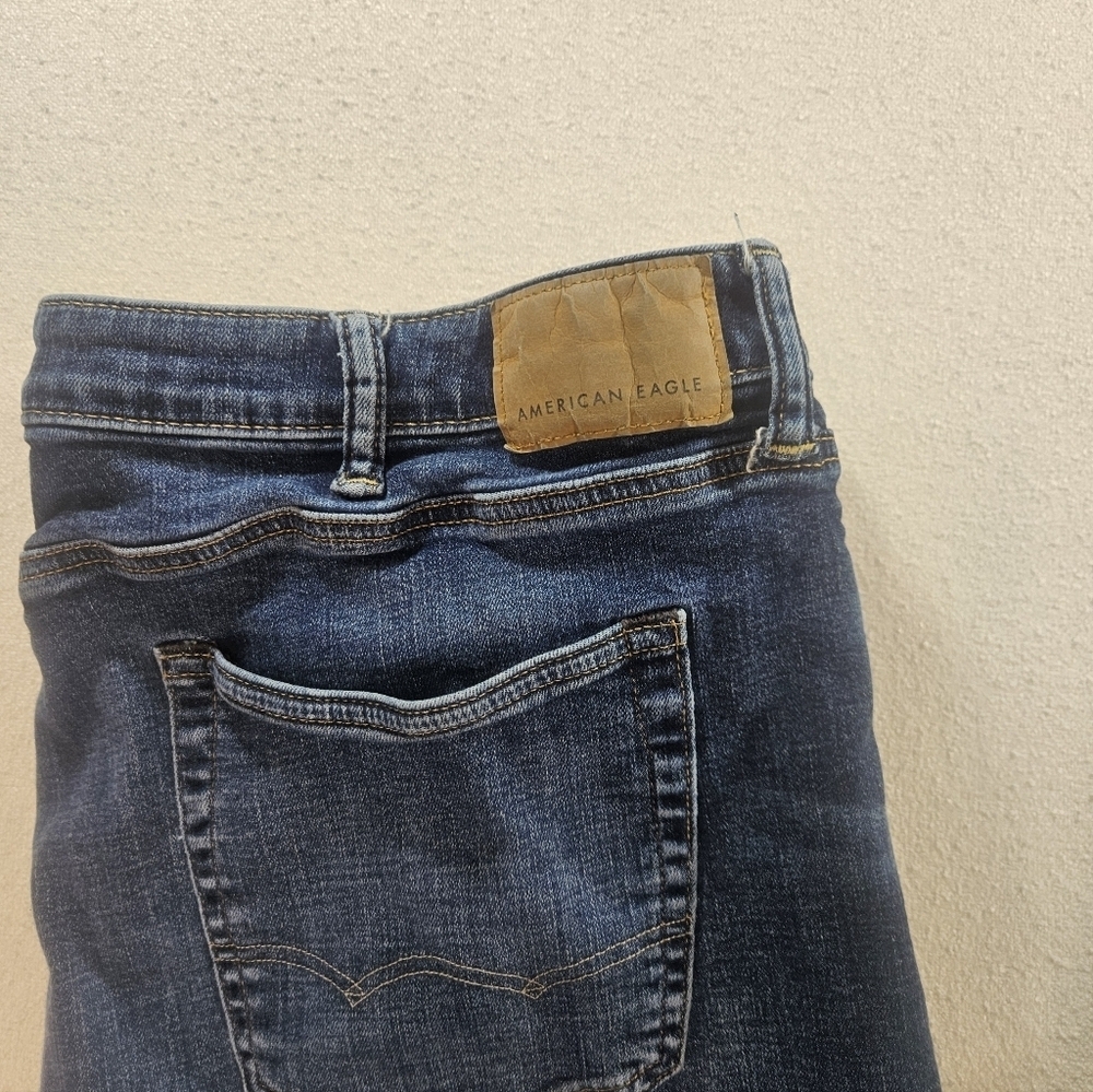 American Eagle AirFlex+ Bootcut Jeans 38x30 Medium Wash - Picture 3 of 9